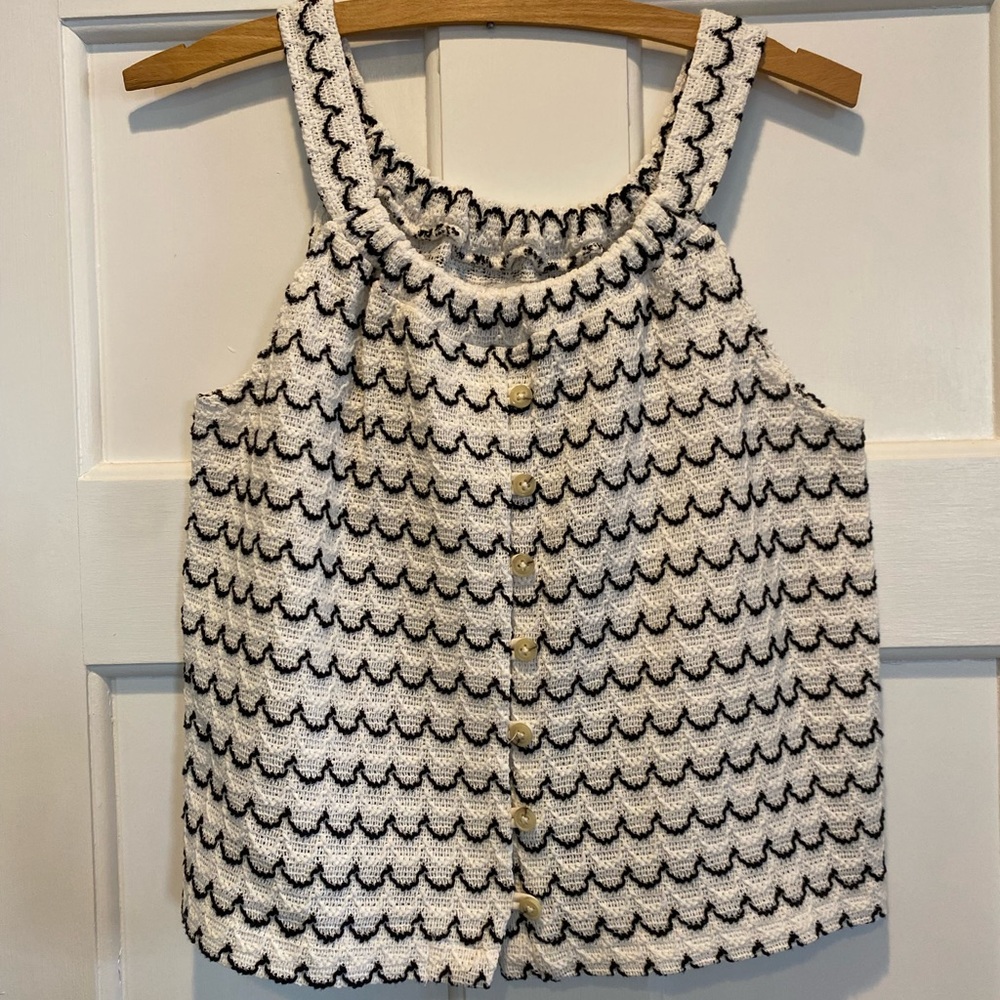 Madewell Texture & Thread Swing Tank XS - Picture 3 of 4